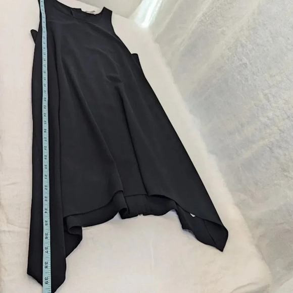 Leith black sheath dress, zipper top to bottom in back, women's size Medium D21 - Picture 7 of 8
